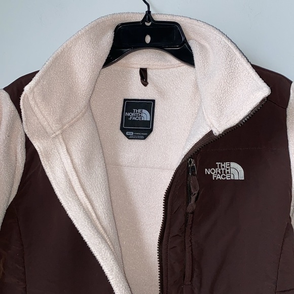 The North Face Denali women’s fleece polartec zip front jacket - pink/brown - Picture 7 of 9